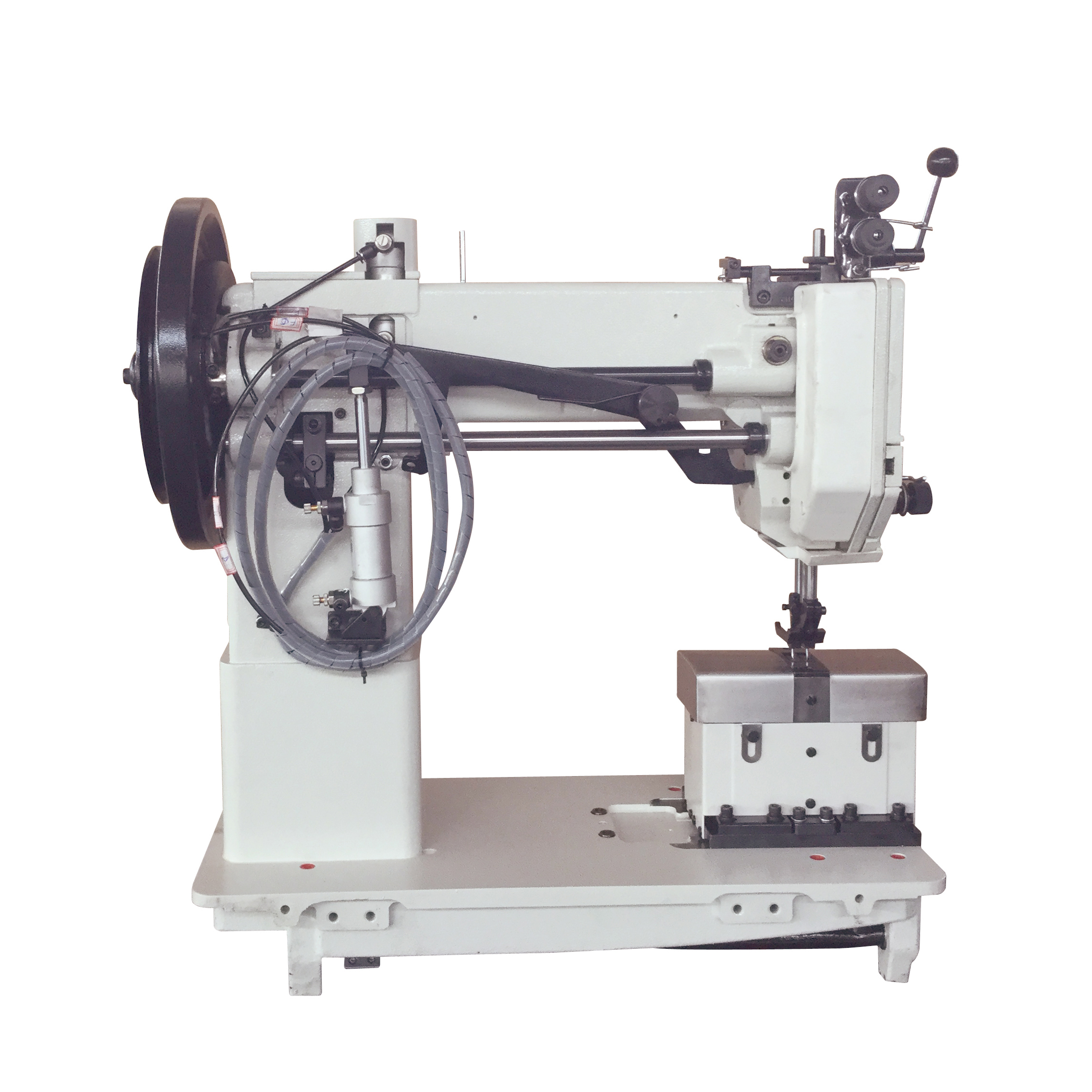 Máquina de coser industrial de cama de poste GA204H-1 y 2